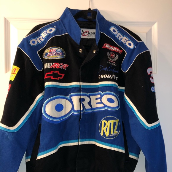 Chase Authentics Jackets & Blazers - Vintage Chase Authentics Oreo Racer Jacket SZ S/M